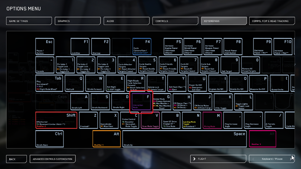 Keybinds